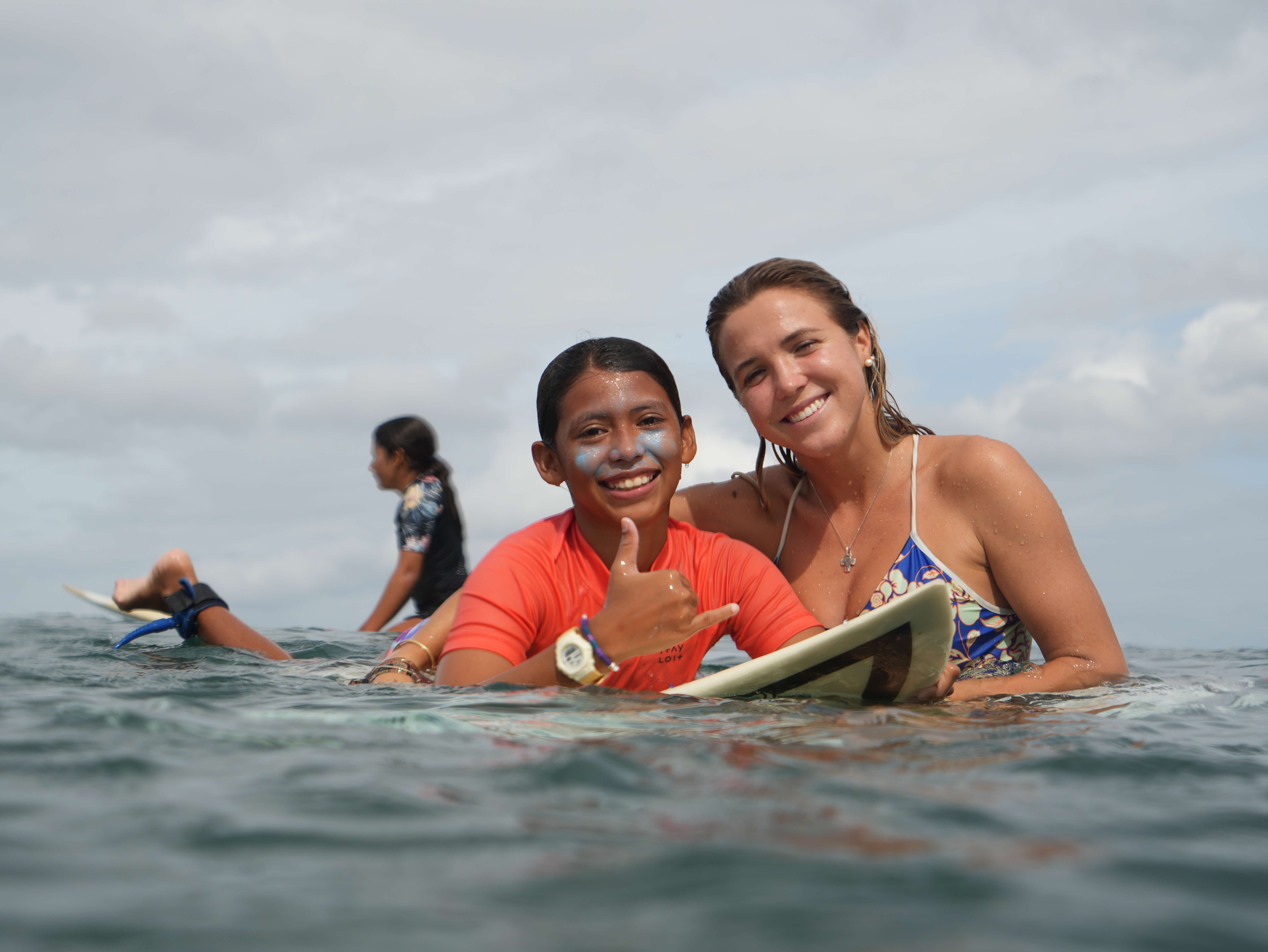 Nicaragua surfers